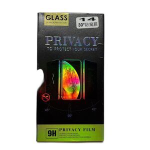 Iphone 14 Glass Privacy Film Phone Screen Cover NWT
